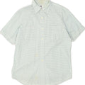 GAP Mens Short Sleeve Shirt Large Blue Spotted Cotton | Vintage Gap | Thrift | Second-Hand Gap | Used Clothing | Messina Hembry 
