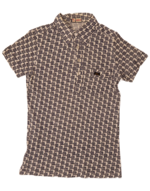 Jantzen Poloshirt til mænd IT 50 Medium Black Geometric