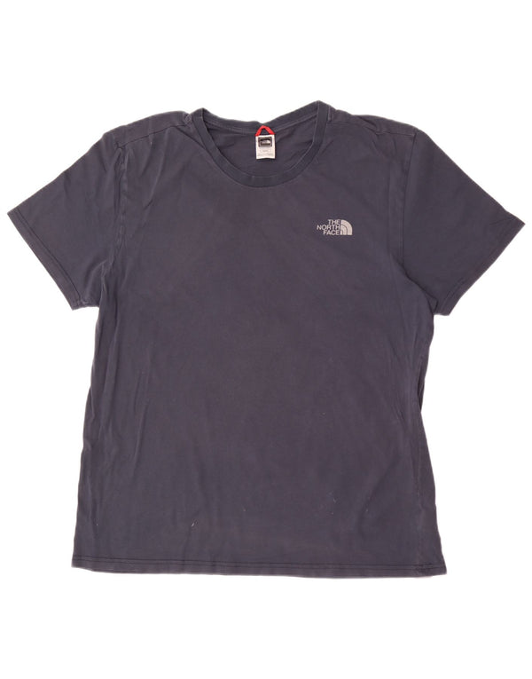 The North Face Mens T-Shirt Top XL Navy Blue Cotton