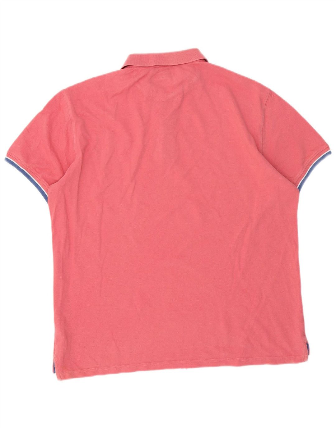 Massimo Dutti herre poloshirt 2XL Pink bomuld