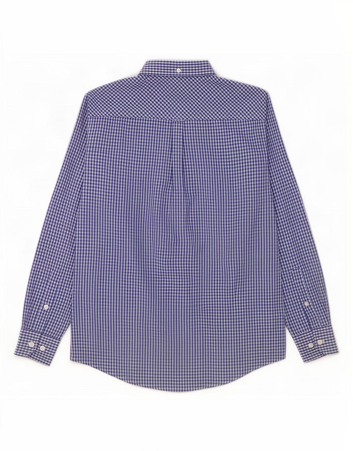 Ben Sherman Herreskjorte Medium Blue Gingham Cotton