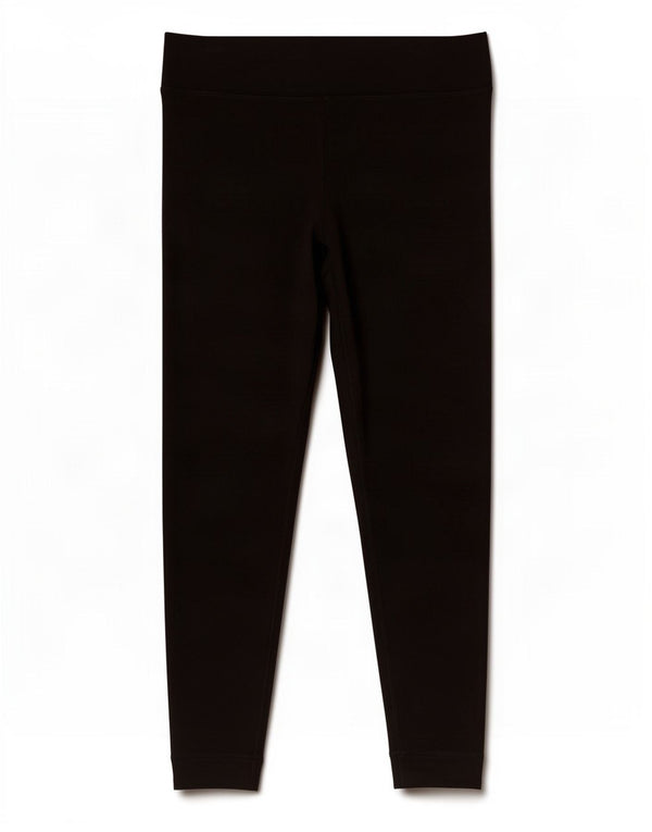 Marks & Spencer Womens Leggings UK 14 Medium Black Viscose