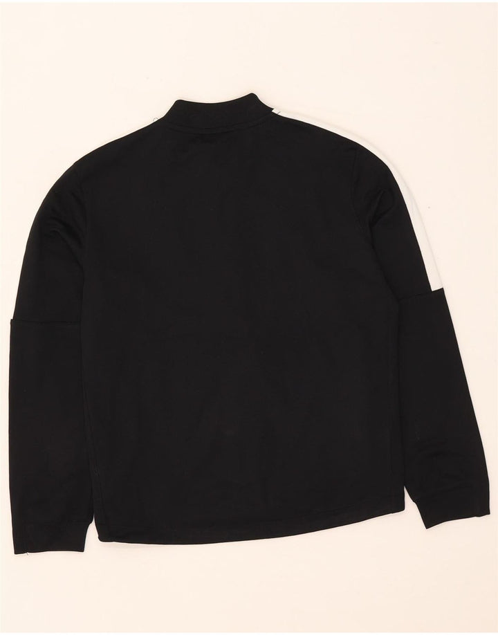 Nike drenge Dri Fit træningsdragt topjakke 10-11 år medium sort farveblok
