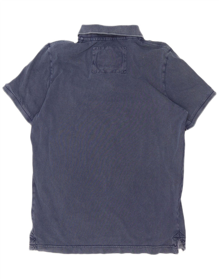 Superdry herre poloshirt 2XL blå bomuld