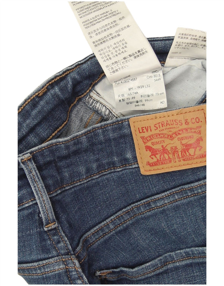 Levi's Dame Slim Jeans US 8 Medium W29 L28 Blå Bomuld