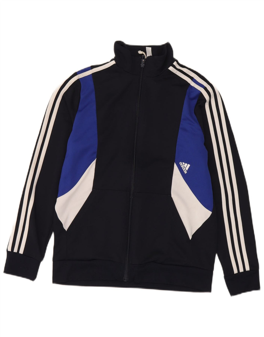 Adidas Træningsdragt Topjakke til drenge 13-14 år Navy Blue Colourblock