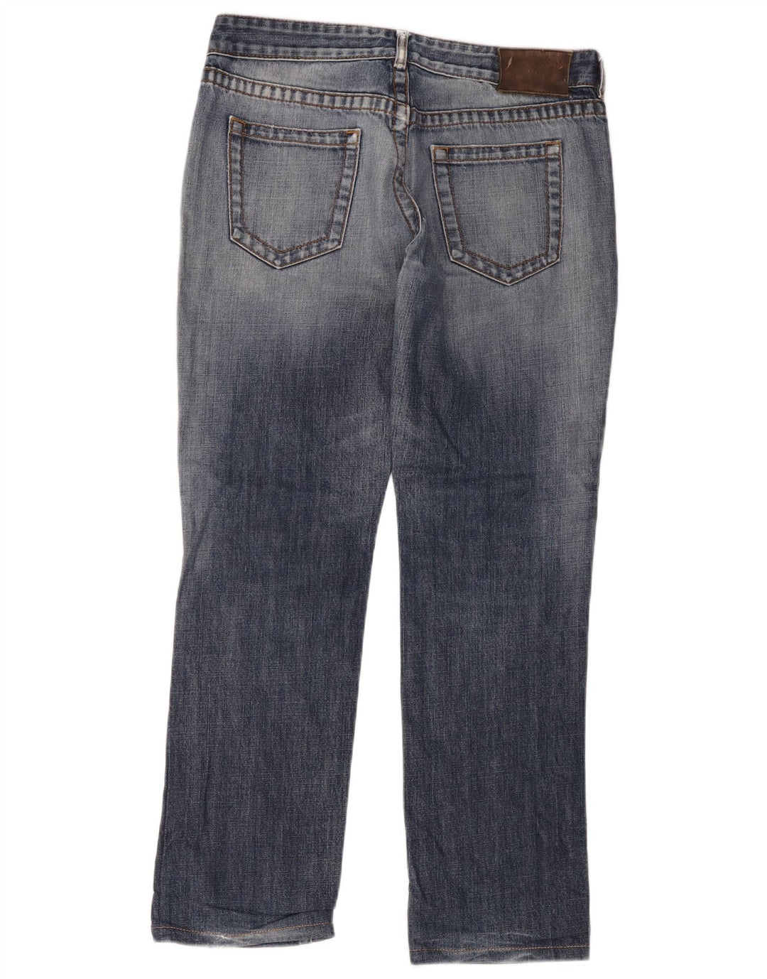 Calvin Klein Straight Jeans til mænd W31 L34 Blå Bomuld