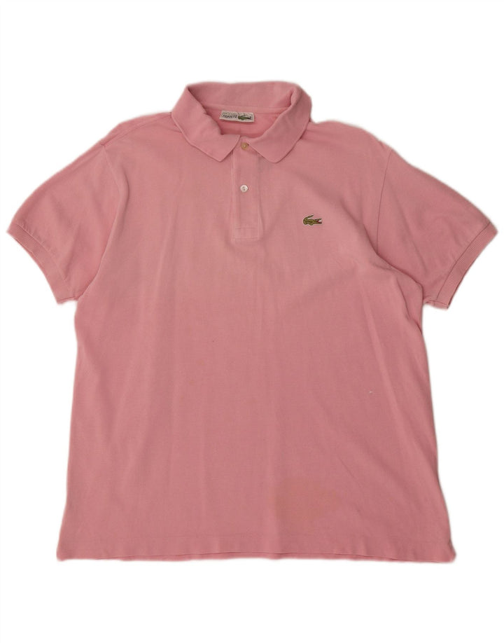 Lacoste herre poloskjorte str. 5 Large Pink Bomuld