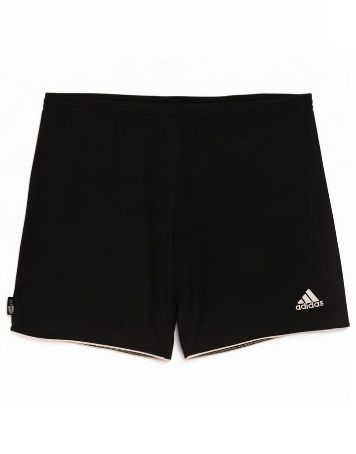 Adidas Sportsshorts til mænd, store sorte polyester