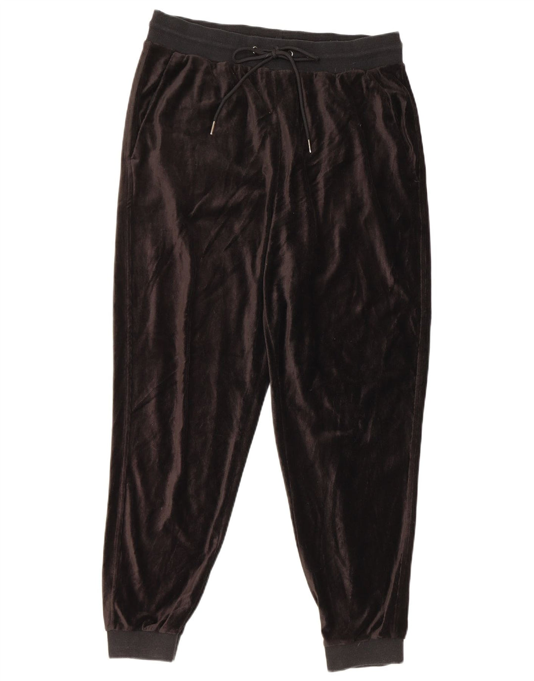 Marks & Spencer Womens Crop træningsdragt Bukser Joggers UK 12 Medium Brown