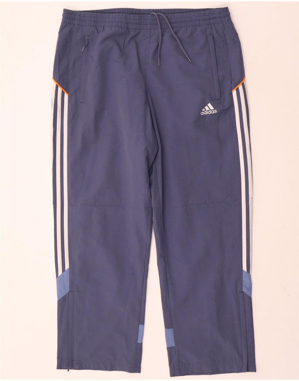 ADIDAS Træningsdragtsbukser til mænd UK 40/42 Medium Blue Polyester