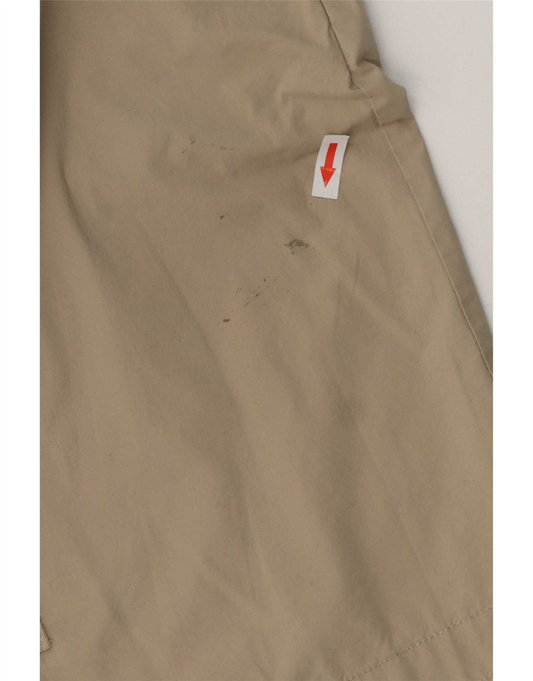 Geox Dame Mini lige nederdel IT 42 Medium W30 Beige Bomuld