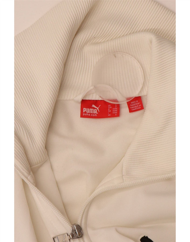 Puma Træningsdragt til mænd Top jakke Lille hvid Colourblock Polyester