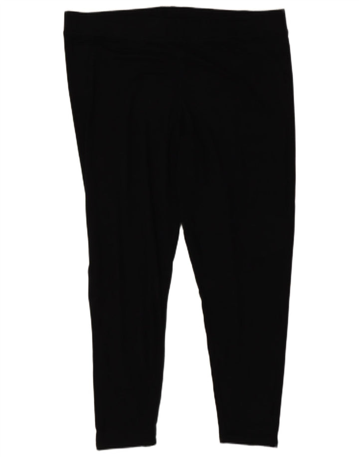 Marks & Spencer Dame Leggings UK 22 3XL Sort Viscose