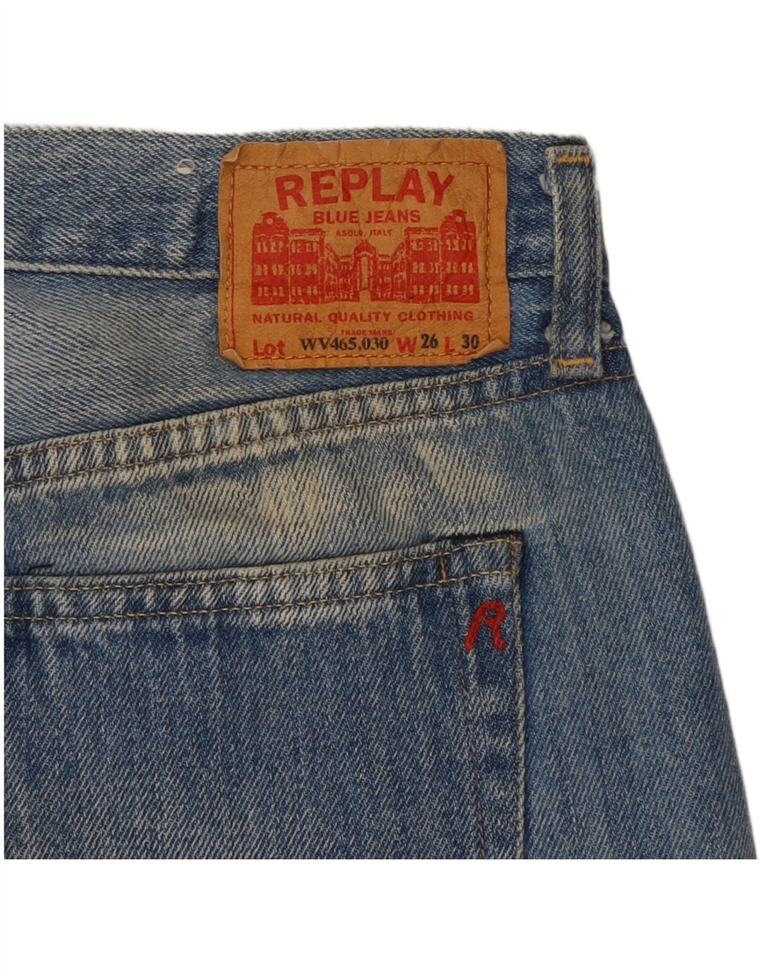 Replay Dame Bootcut Jeans W26 L30 Blå