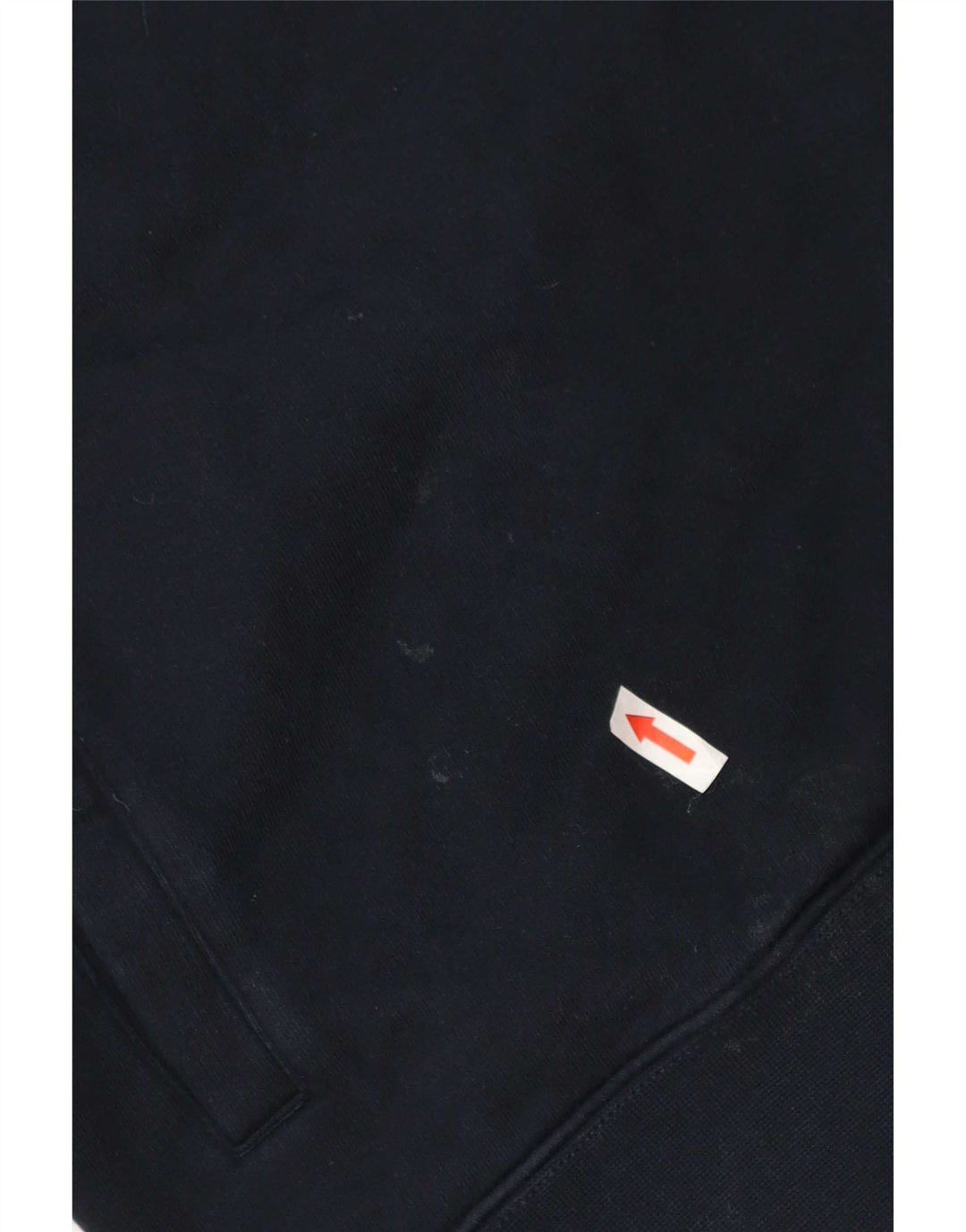 Marks & Spencer Sweatshirt med lynlås til mænd Medium marineblå bomuld
