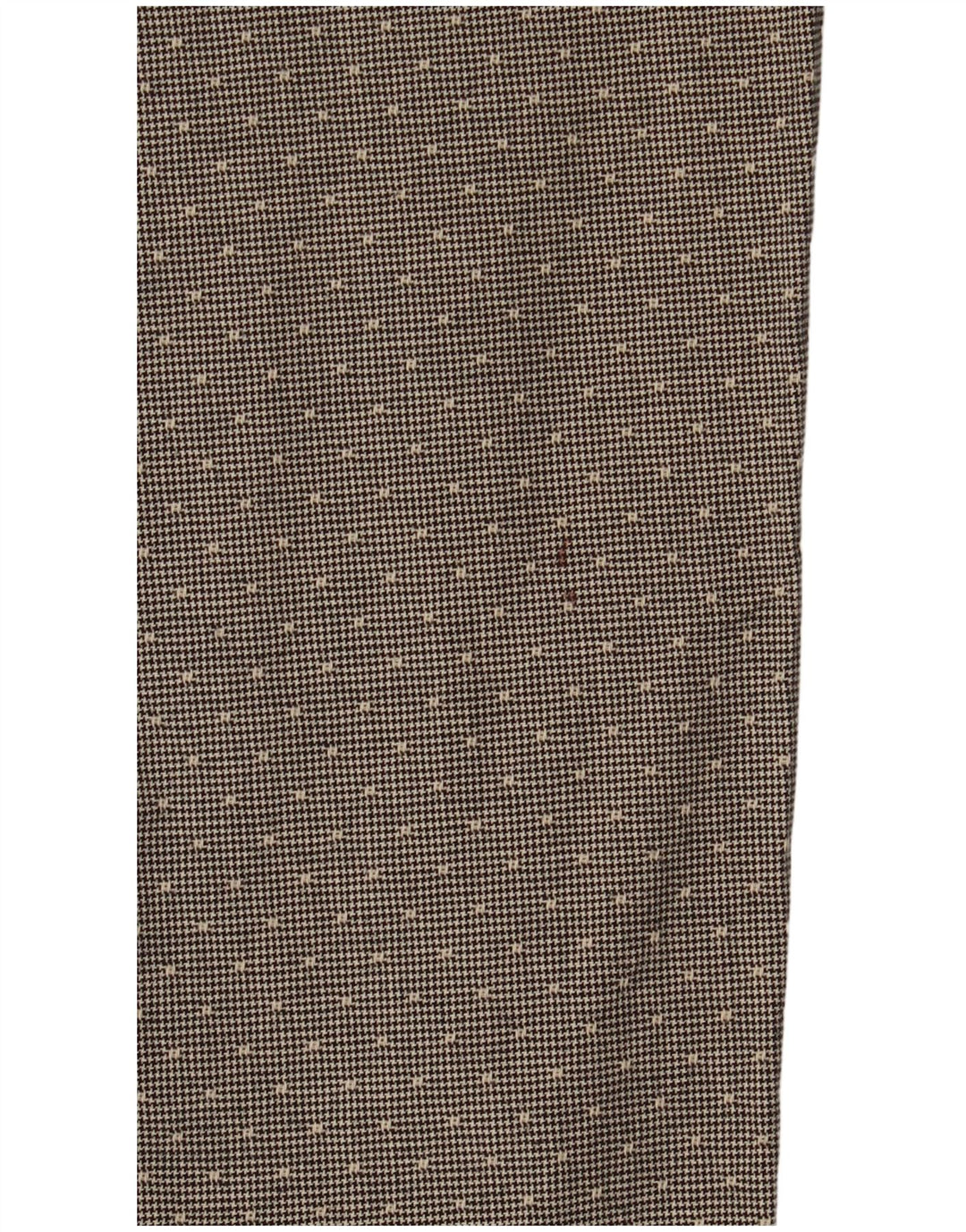 Dondup Herre Slim Chino Bukser W35 L30 Grå Houndstooth Bomuld