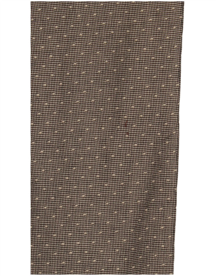 Dondup Herre Slim Chino Bukser W35 L30 Grå Houndstooth Bomuld