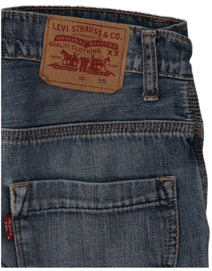 Levi's Boys Distressed Cargo denimshorts 9-10 år W24 Blå