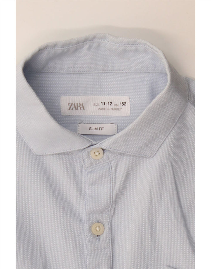 Zara Slim Fit skjorte til drenge 11-12 år blå