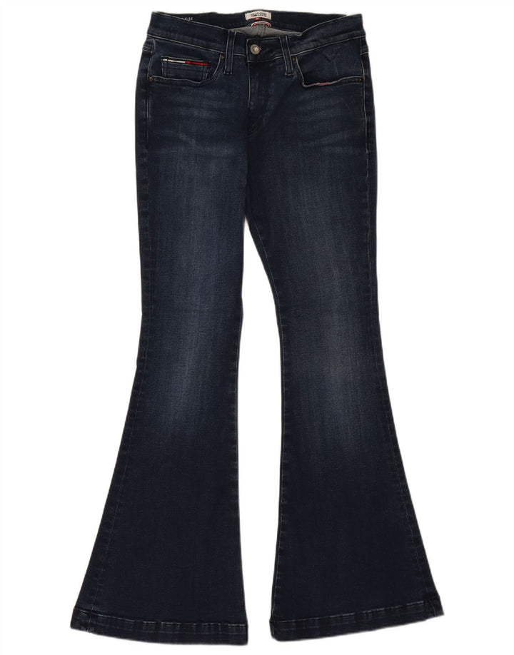 Tommy Hilfiger Dame Flared Jeans W30 L30 Marineblå Bomuld