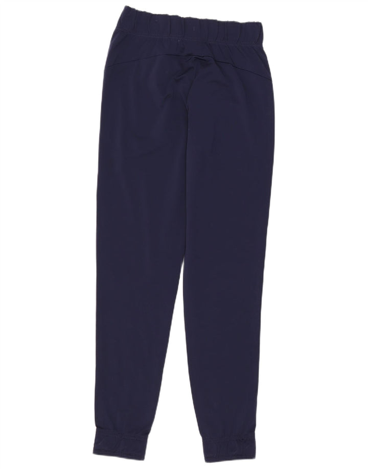 Puma træningsdragt til kvinder Joggers UK 10 Small Navy Blue Polyester