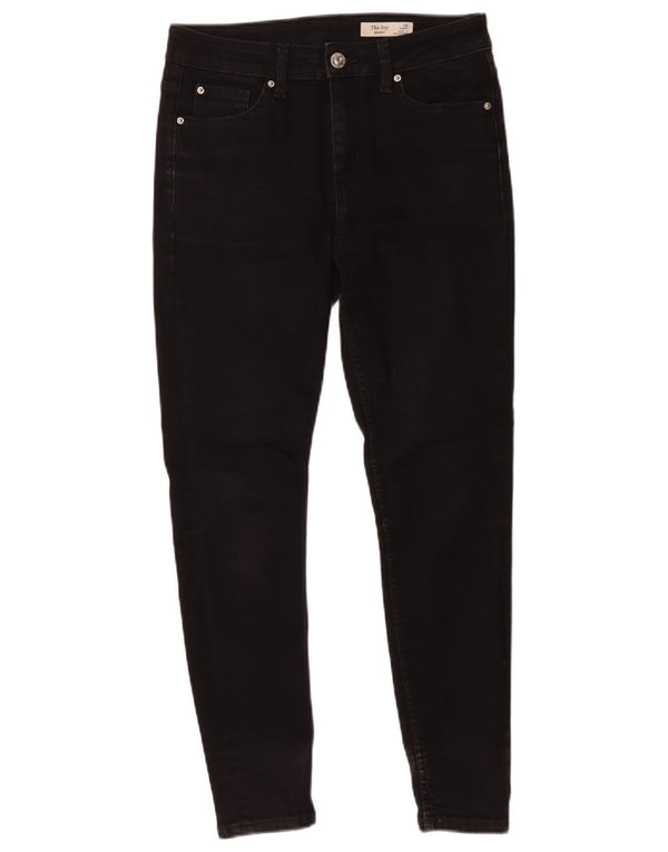 Marks & Spencer Womens The Ivy Skinny Jeans UK 10 Small W27 L26 Black