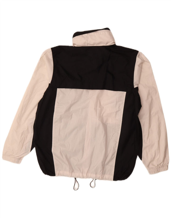 Columbia Regnjakke med hætte til mænd UK 38 Medium White Colourblock Polyester
