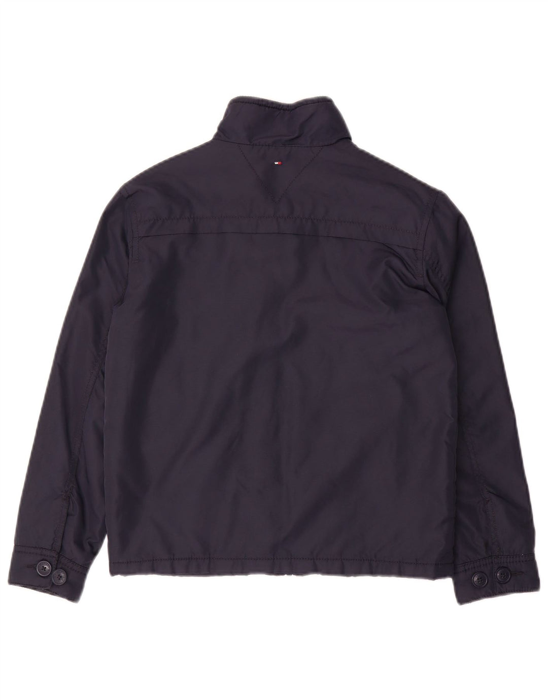 Tommy Hilfiger Boys Bomber Jacket 9-10 År Navy Blue Nylon
