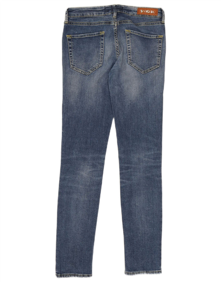 SIVIGLIA Skinny Jeans til kvinder W26 L28 Blå