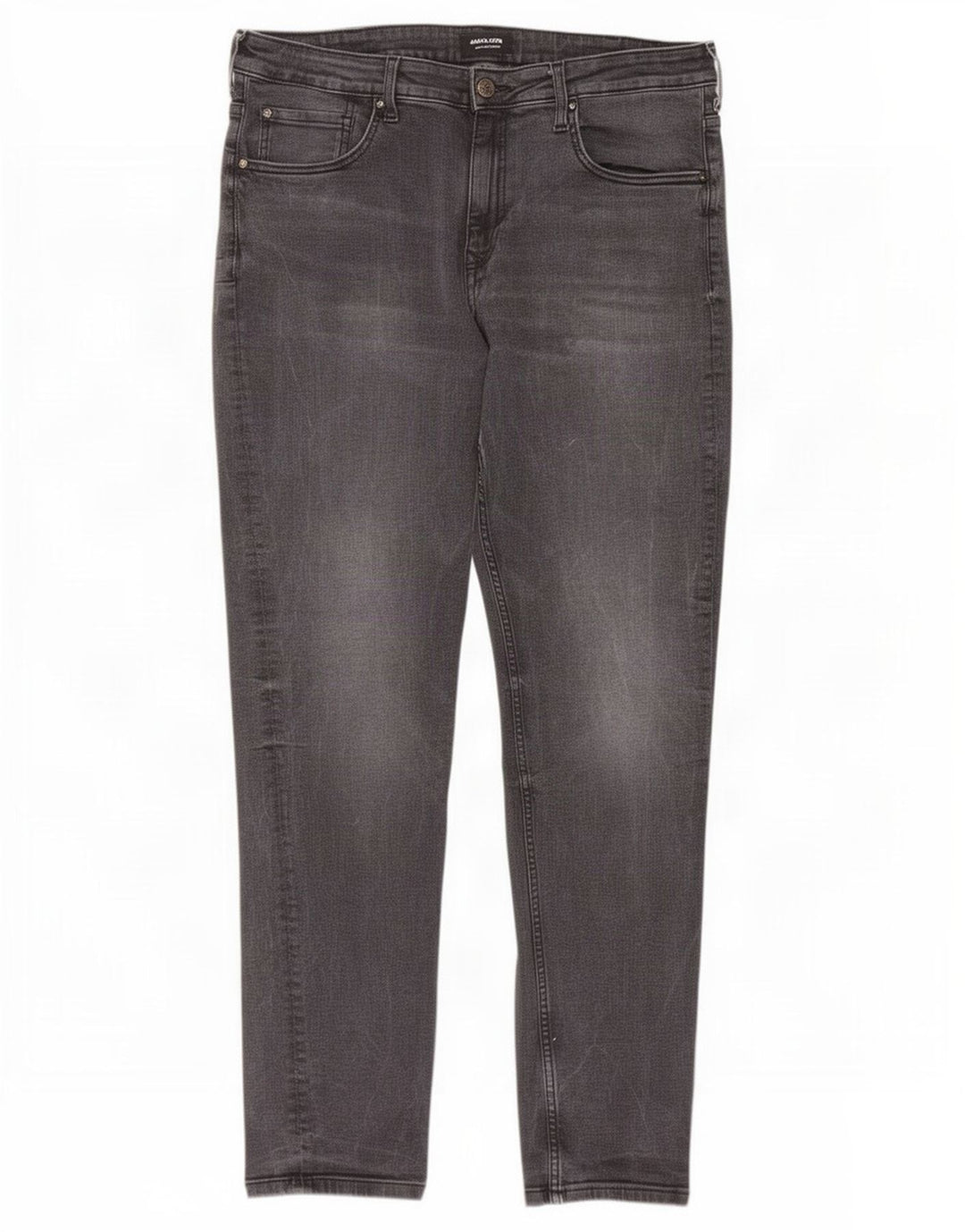 Jack & Jones Herre Slim Jeans W36 L34 Grå Bomuld