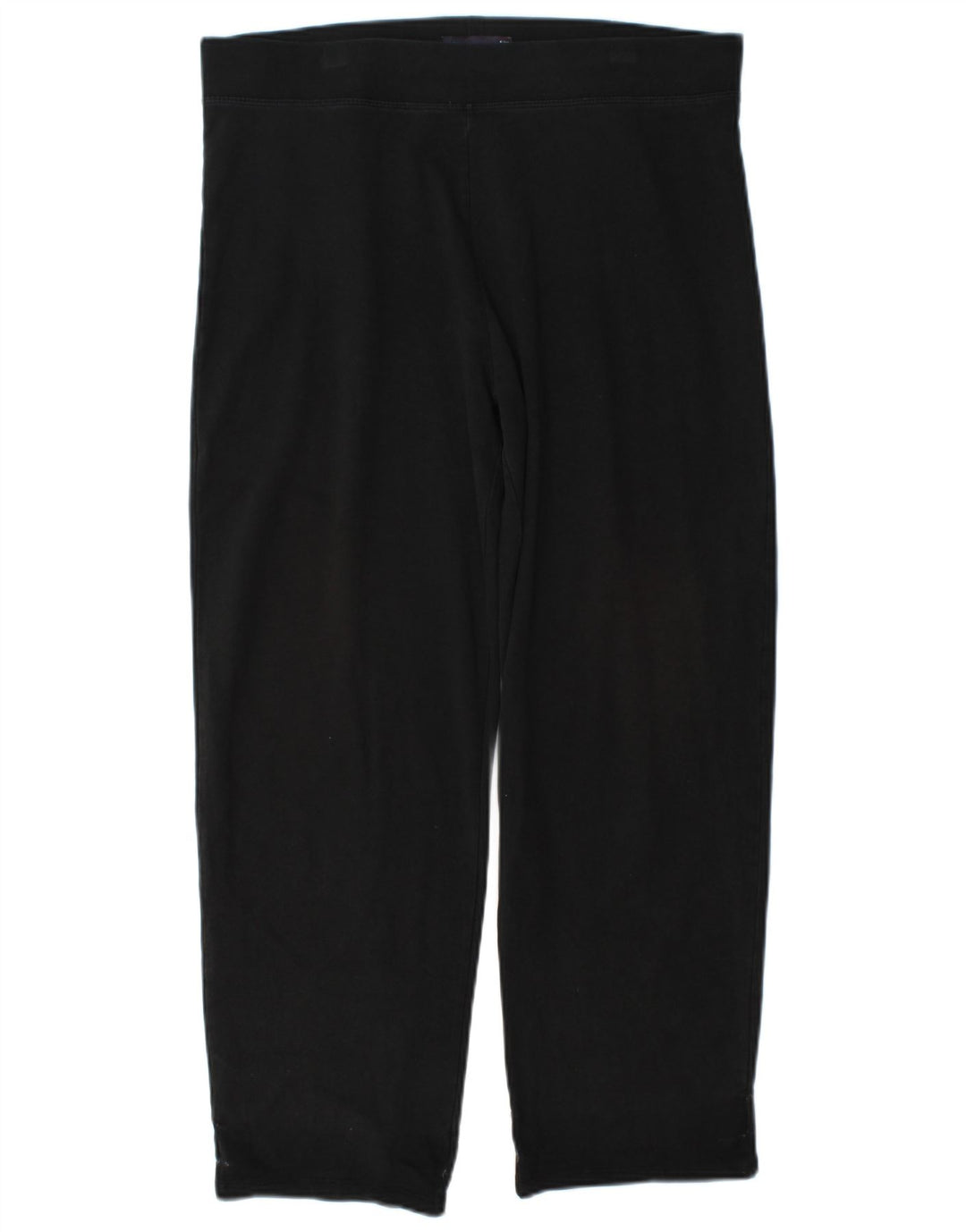 Marks & Spencer Kvinder Short Leggings UK 16 Large Black Bomuld