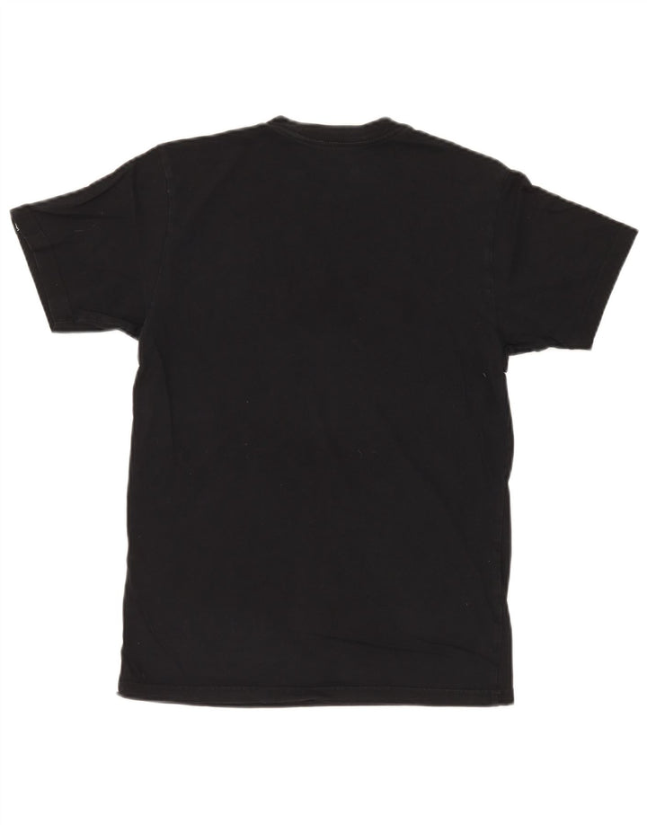 Vans Herre Classic Fit Grafisk T-Shirt Top Lille Sort Bomuld