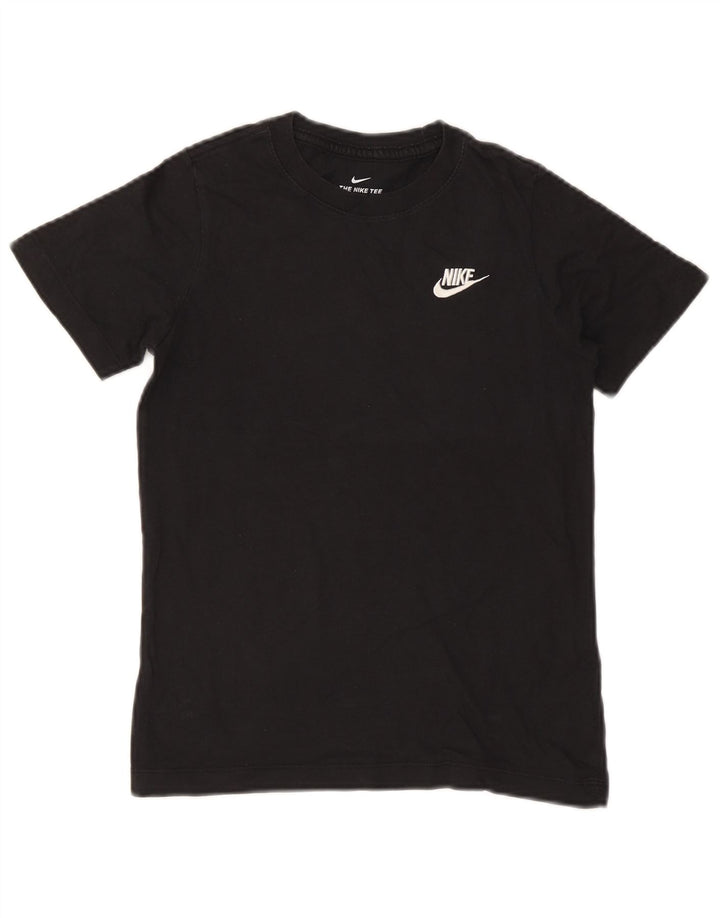 Nike Boys T-Shirt Top 10-11 år Medium Sort
