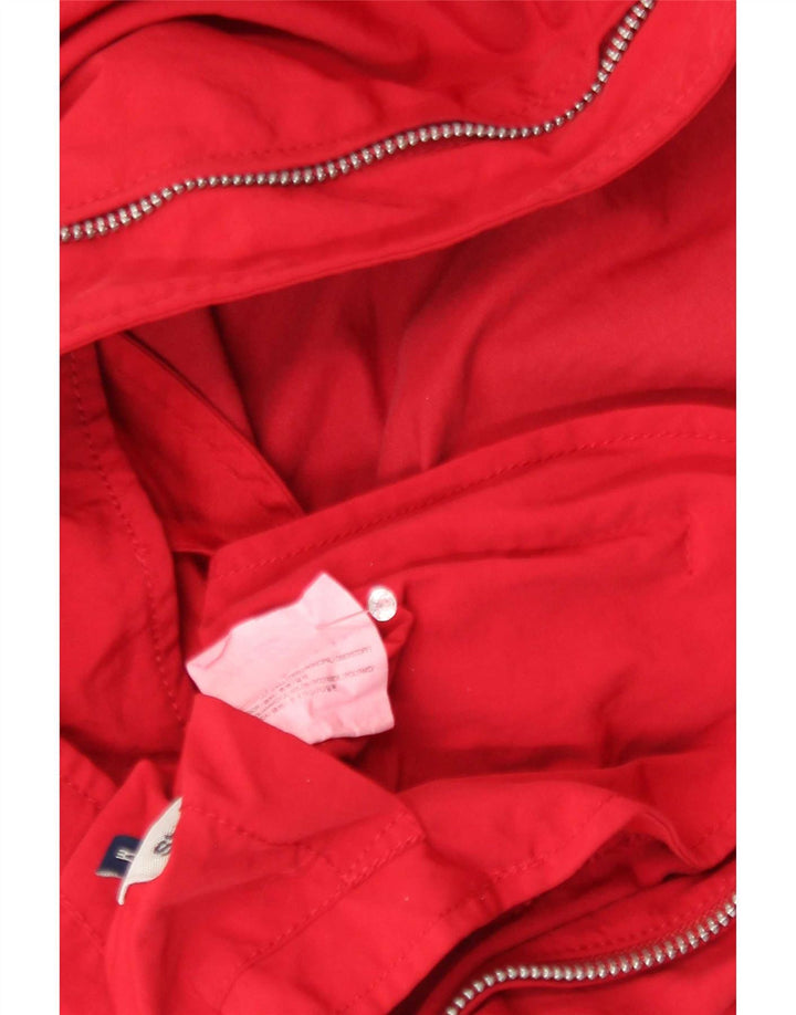 Gas Womens Bomber Jacket UK 14 Medium Rød Polyamid
