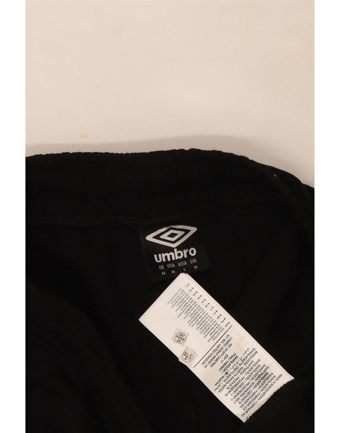 Umbro Herre Sportshorts Medium Sort Bomuld