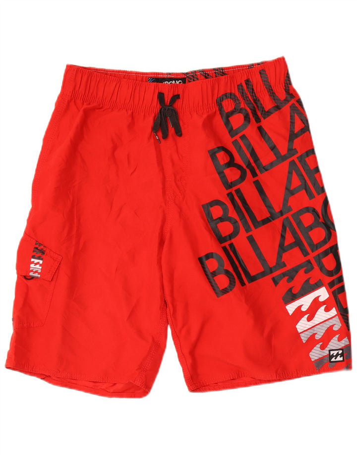 Billabong Herre grafiske svømmeshorts Medium Rød Polyester