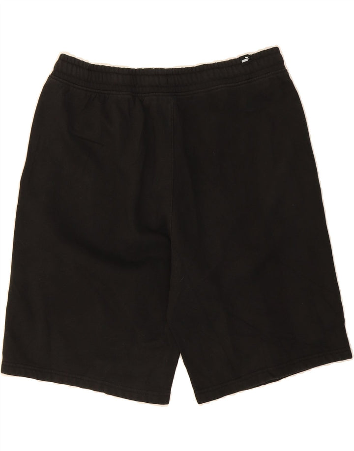 PUMA Mens Sport Shorts Large Black Cotton Vintage Puma and Second-Hand Puma from Messina Hembry 