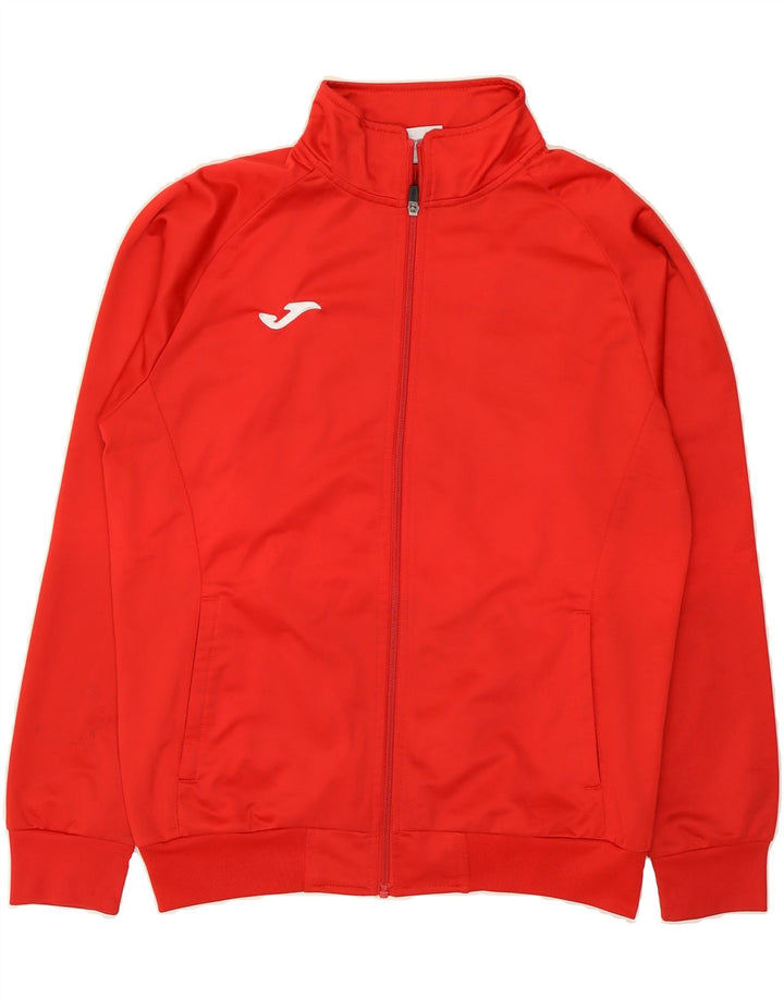 JOMA Mens Tracksuit Top Jacket Medium Red Polyester Vintage Joma and Second-Hand Joma from Messina Hembry 