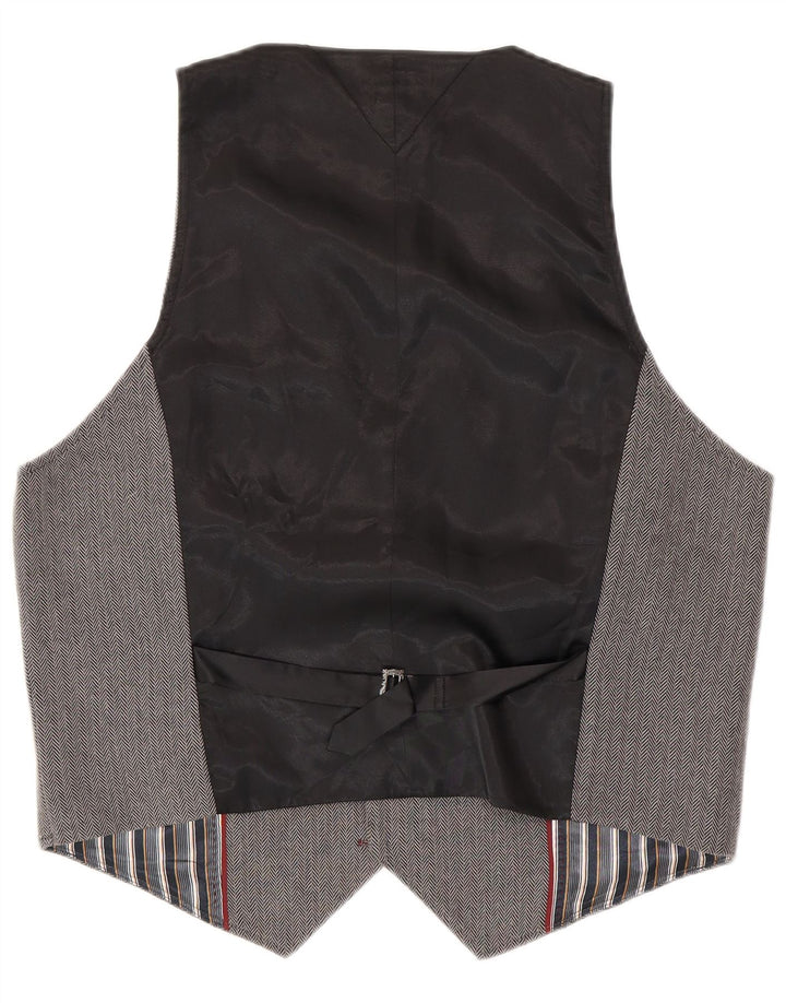 Tommy Hilfiger herrevest XL Grå sildebensbomuld