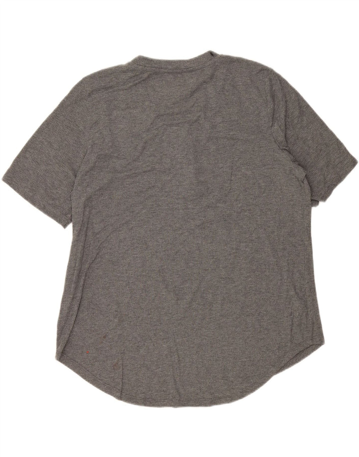 EDDIE BAUER Womens T-Shirt Top UK 18 XL Grey Polyester Vintage Eddie Bauer and Second-Hand Eddie Bauer from Messina Hembry 