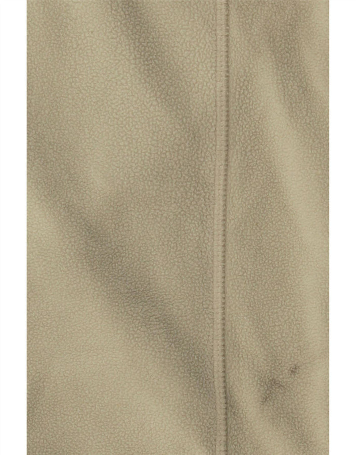 Marks & Spencer Herre Fleece Jumper XL Beige Polyester