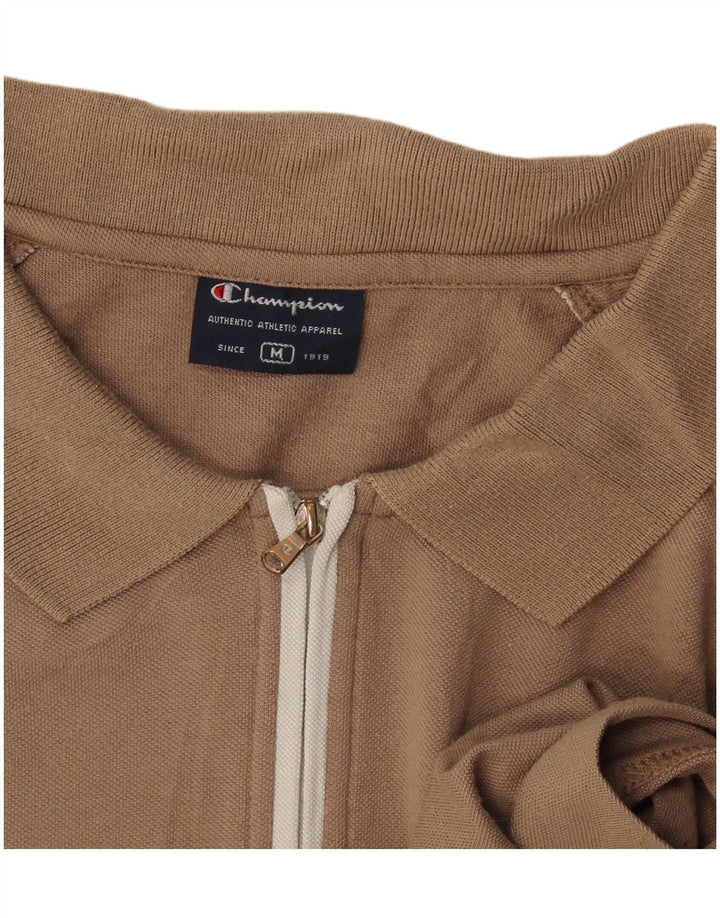 Champion Dame Polo Shirt UK 14 Medium Brun