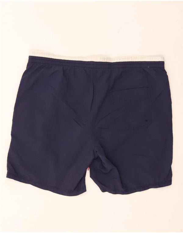 Diadora Mens Graphic Swimming Shorts 2XL  Navy Blue Polyamide