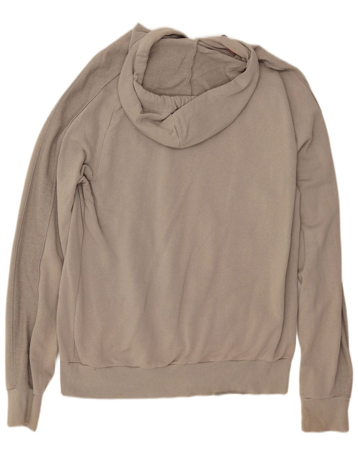 PUMA Grafisk hættetrøje til mænd, stor grå bomuld