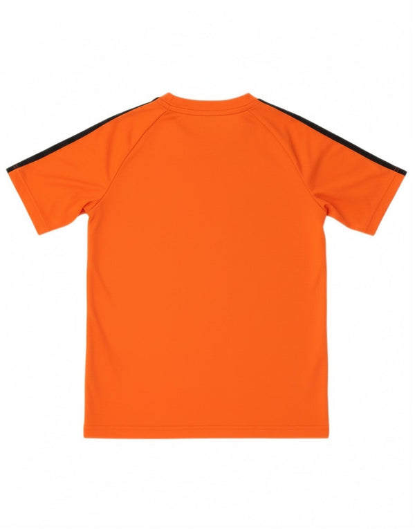 Adidas Boys Aeroready T-Shirt Top 11-12 år Orange Polyester
