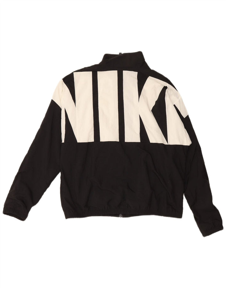 Nike Grafisk træningsdragt til mænd, topjakke, medium sort nylon