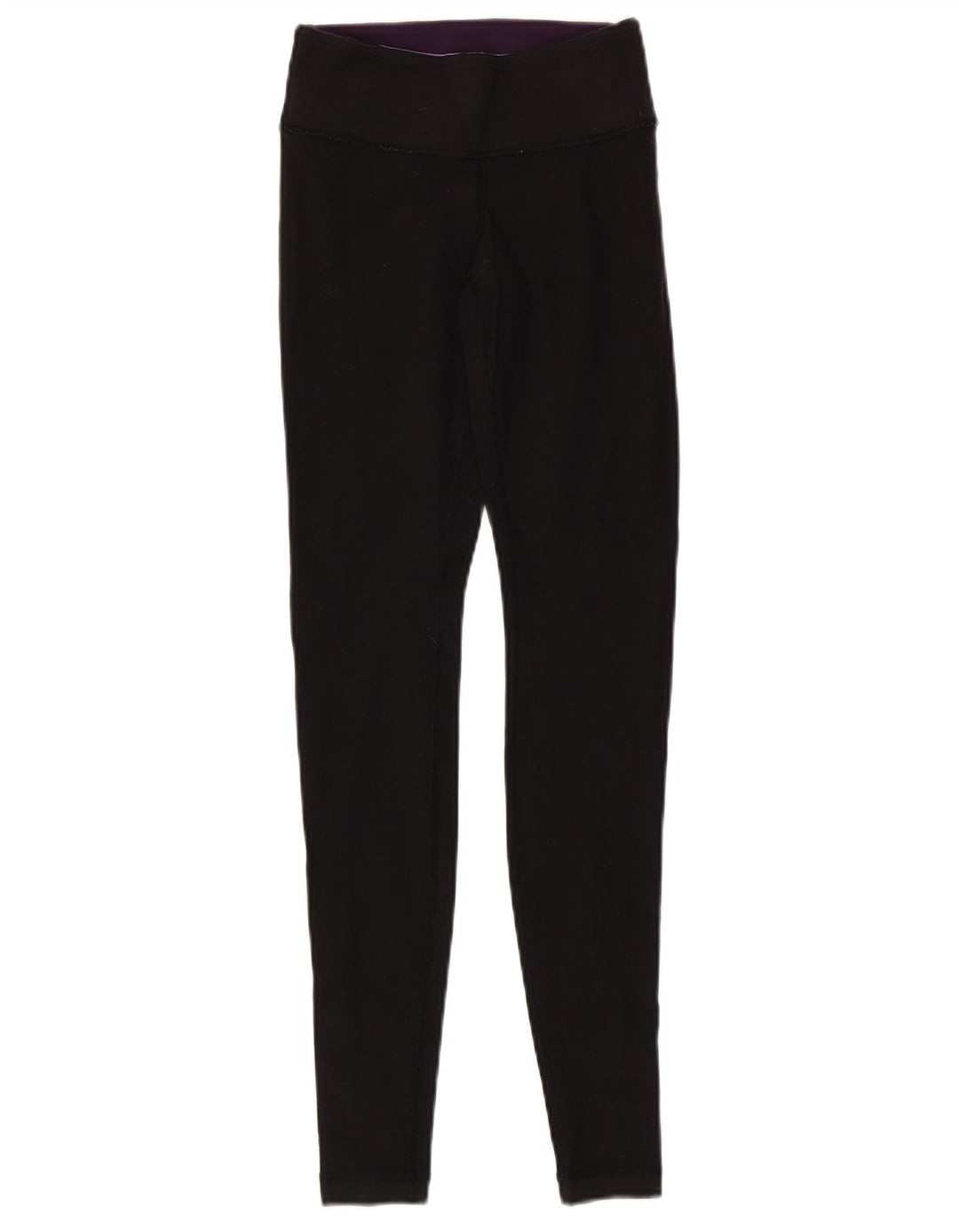 Lululemon Dame Leggings US 2 XS Sort Syntetisk