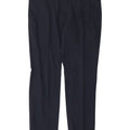 Marks & Spencer Herre Slim Suit Bukser W36 L31 Marineblå Bomuld