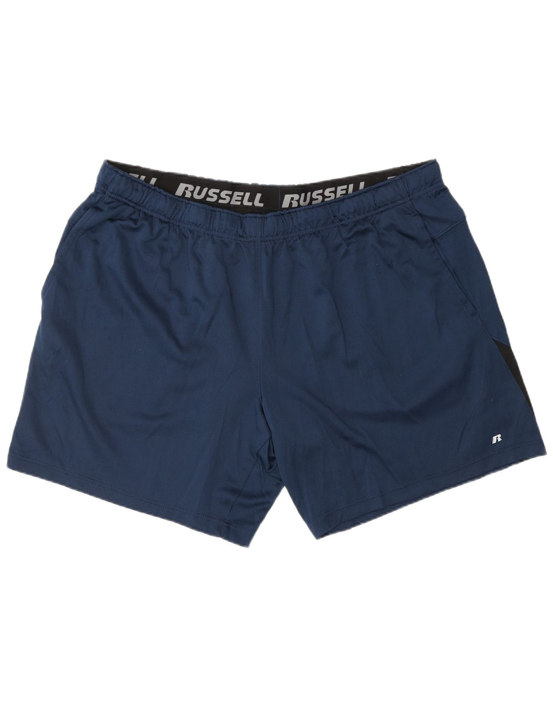 Russell Athletic Herre Sportshorts 2XL Navy Blue Polyester